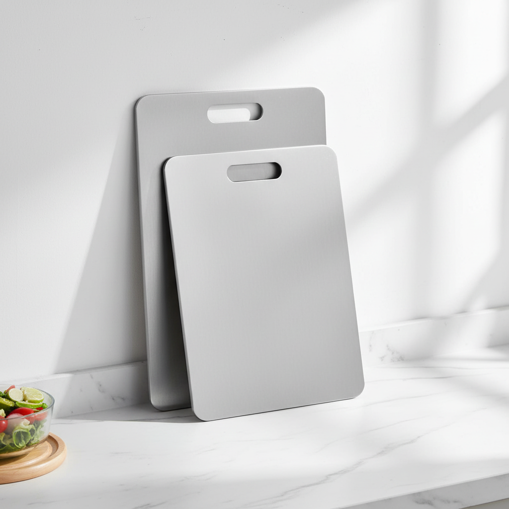 Stainless Steel Cutting Board Antibacterial Double-sided